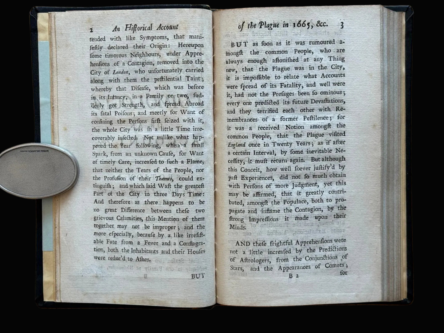 First English Edition of Nathaniel Hodges’ Eyewitness Account of the 1665 Plague – With Folding Mortality Table