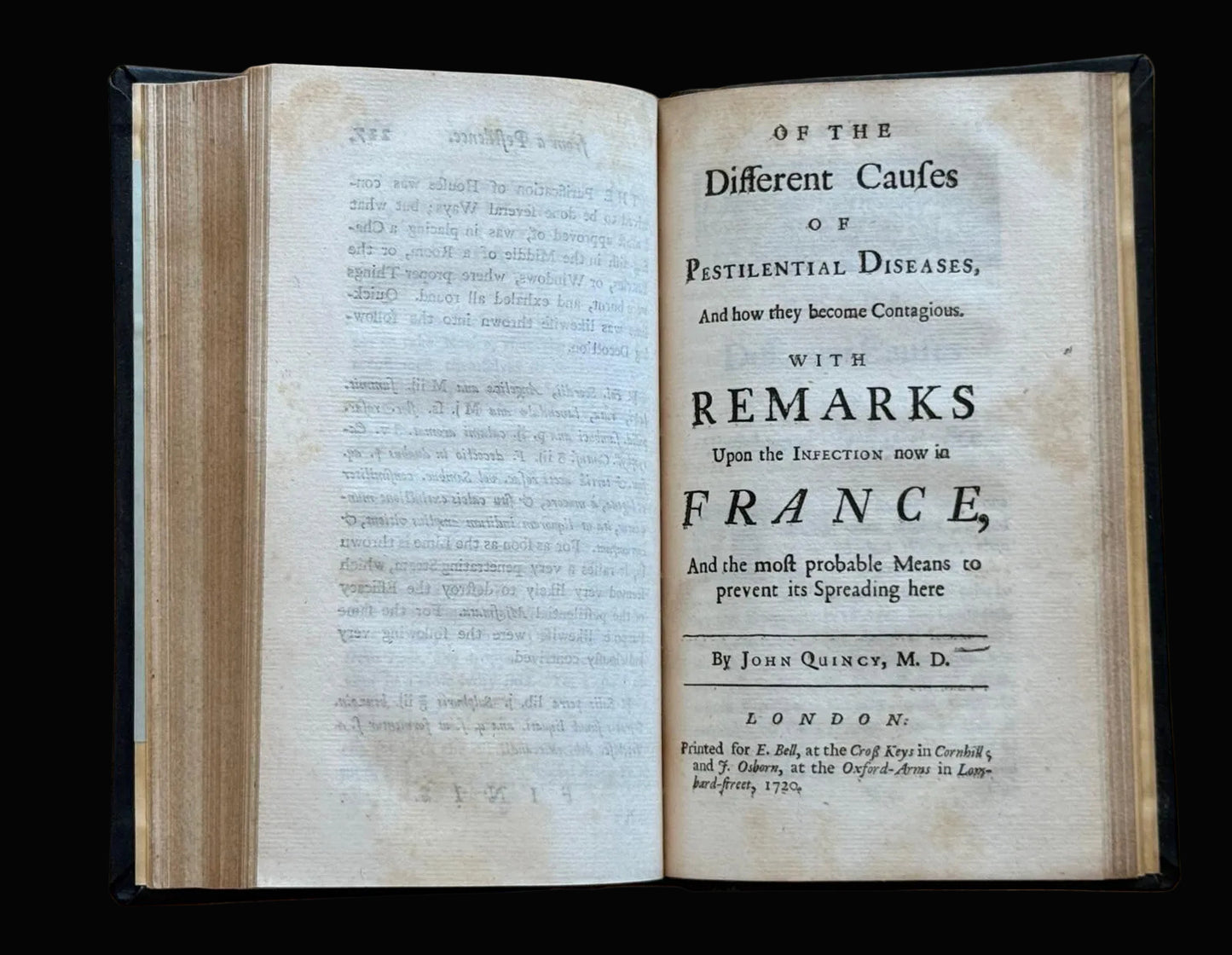 First English Edition of Nathaniel Hodges’ Eyewitness Account of the 1665 Plague – With Folding Mortality Table