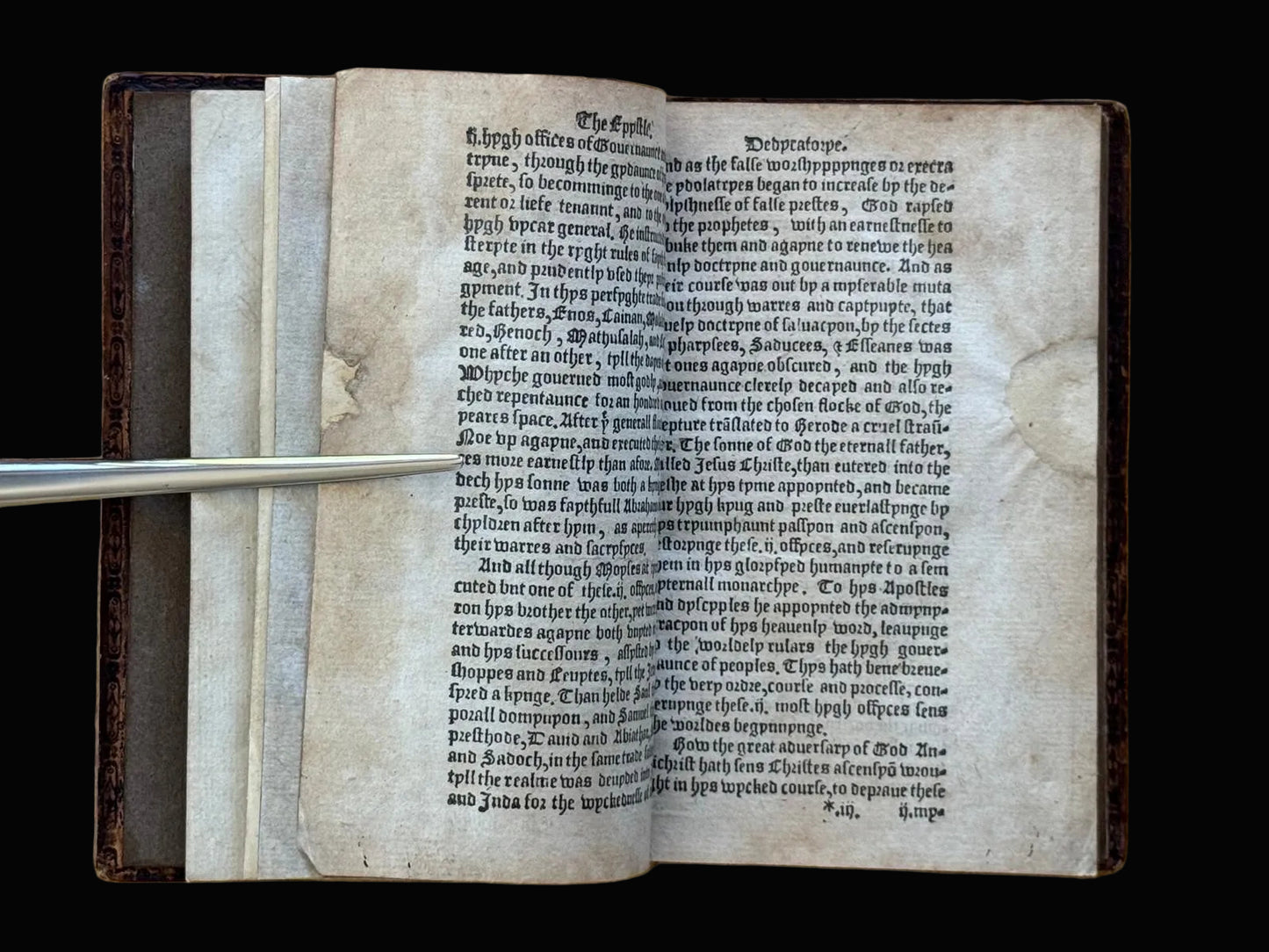 Early English Reformation Printing - John Bale’s Anti-Monastic “Actes of the Englysh Votaryes” – London 1551 – Complete in Two Parts