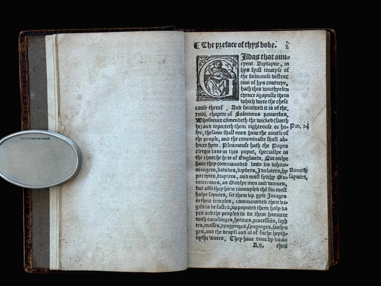Early English Reformation Printing - John Bale’s Anti-Monastic “Actes of the Englysh Votaryes” – London 1551 – Complete in Two Parts