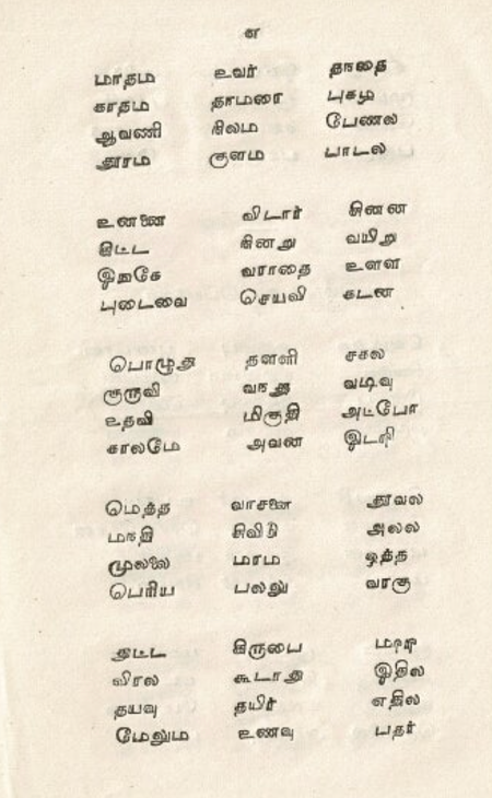 Rare 1835 Jaffna Schoolbook in Tamil - from the American Mission Press - Sri Lanka