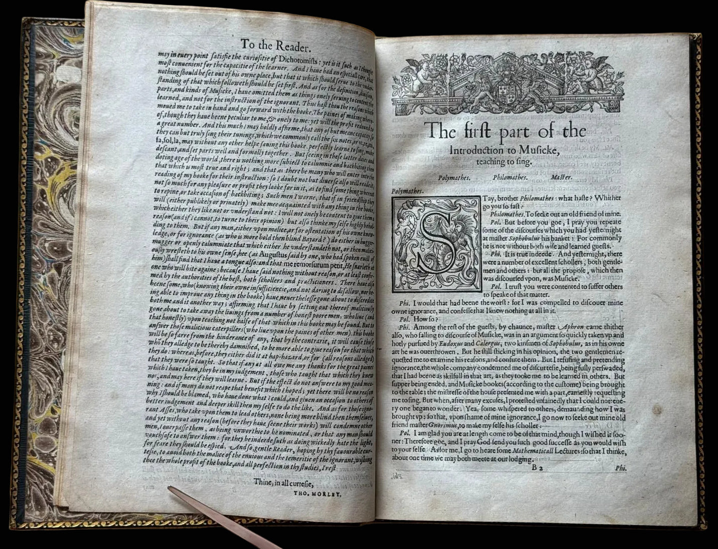 "A Plaine and Easie Introduction to Practicall Musicke" - Thomas Morley 1608