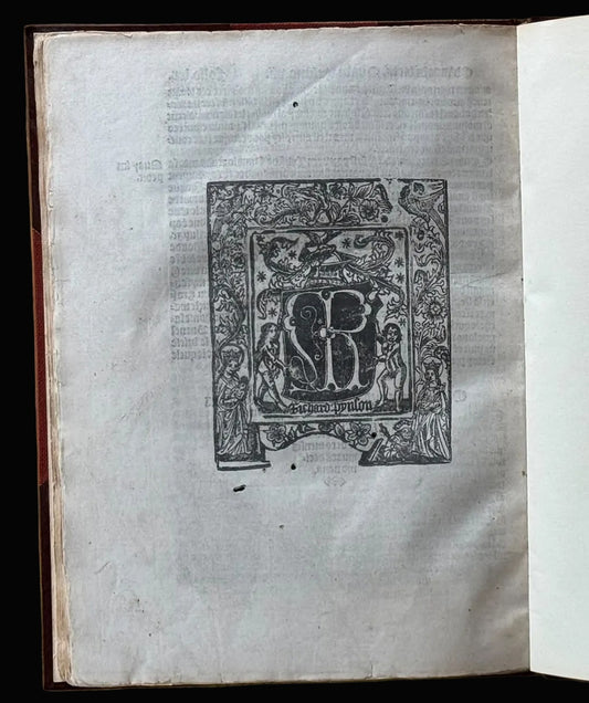 Richard Pynson’s De Termino Hillarii (1518): London Printed English Year Book with Sir Thomas Phillips and Lord Kenyon Provenance