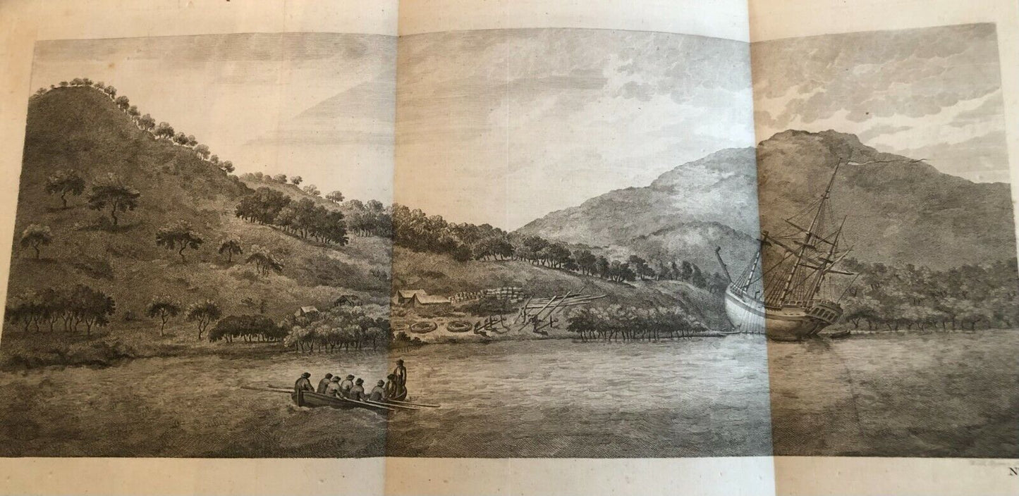A View of Endeavour River - Australia- James Cook - 1st ed. 1773
