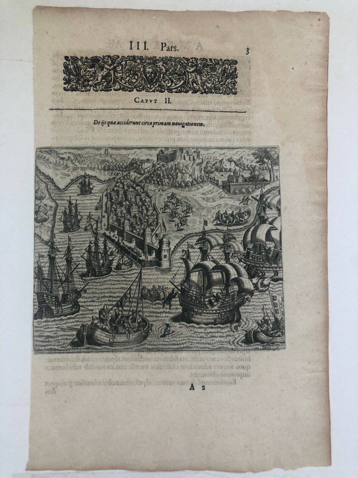 De Bry “Hans Staden reaches Morocco" - Asilah - 1593