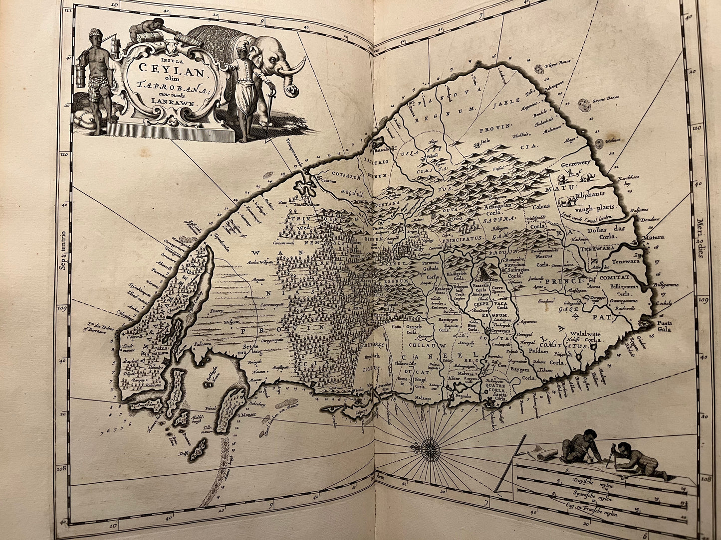 Sri Lanka and India, Baldeus, 1672, Naauwkeurige beschryvinge van Malabar en Coromandel AND Beschryving van het machtige eyland Ceylon.