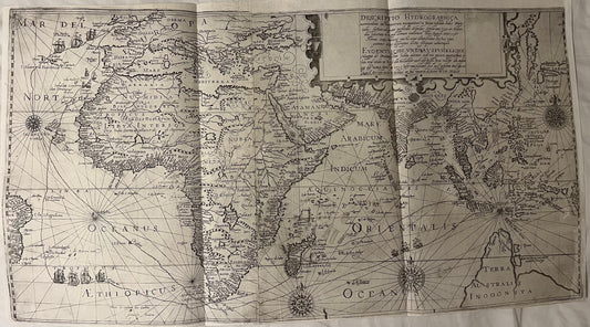 "Descriptio Hydrographica accommodata ad Battavorum navagatione in Javam insulam Indie Orientalis." Houtman 1599