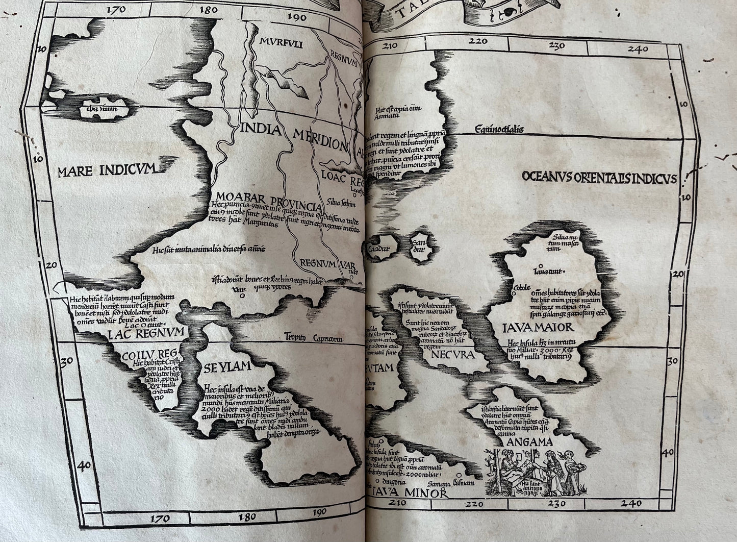 Fries's 1535 edition of "Ptolemy's Geography" with 50 (of 50) maps