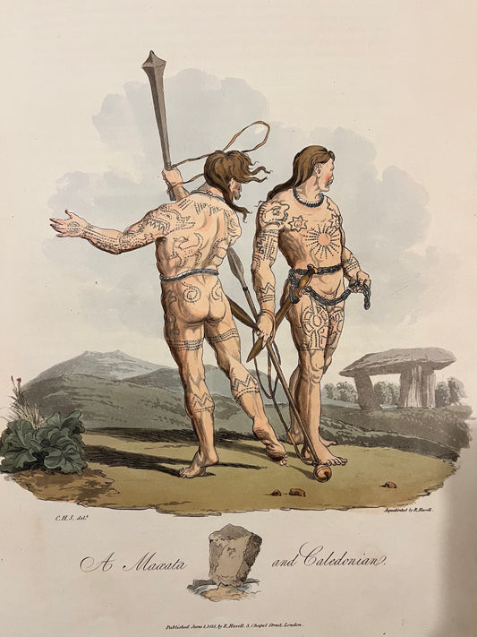 "The costume of the original inhabitants of the British Islands... London: W. Bulmer, 1815"